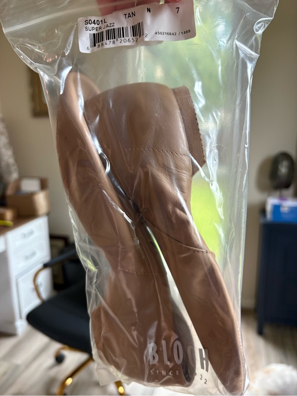 Bloch Tan Super Jazz Dance Shoes
